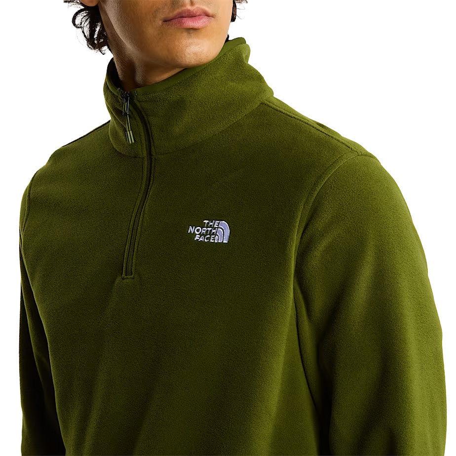 Men's Glacier 1/4 Zip Fleece - Green - Image 5