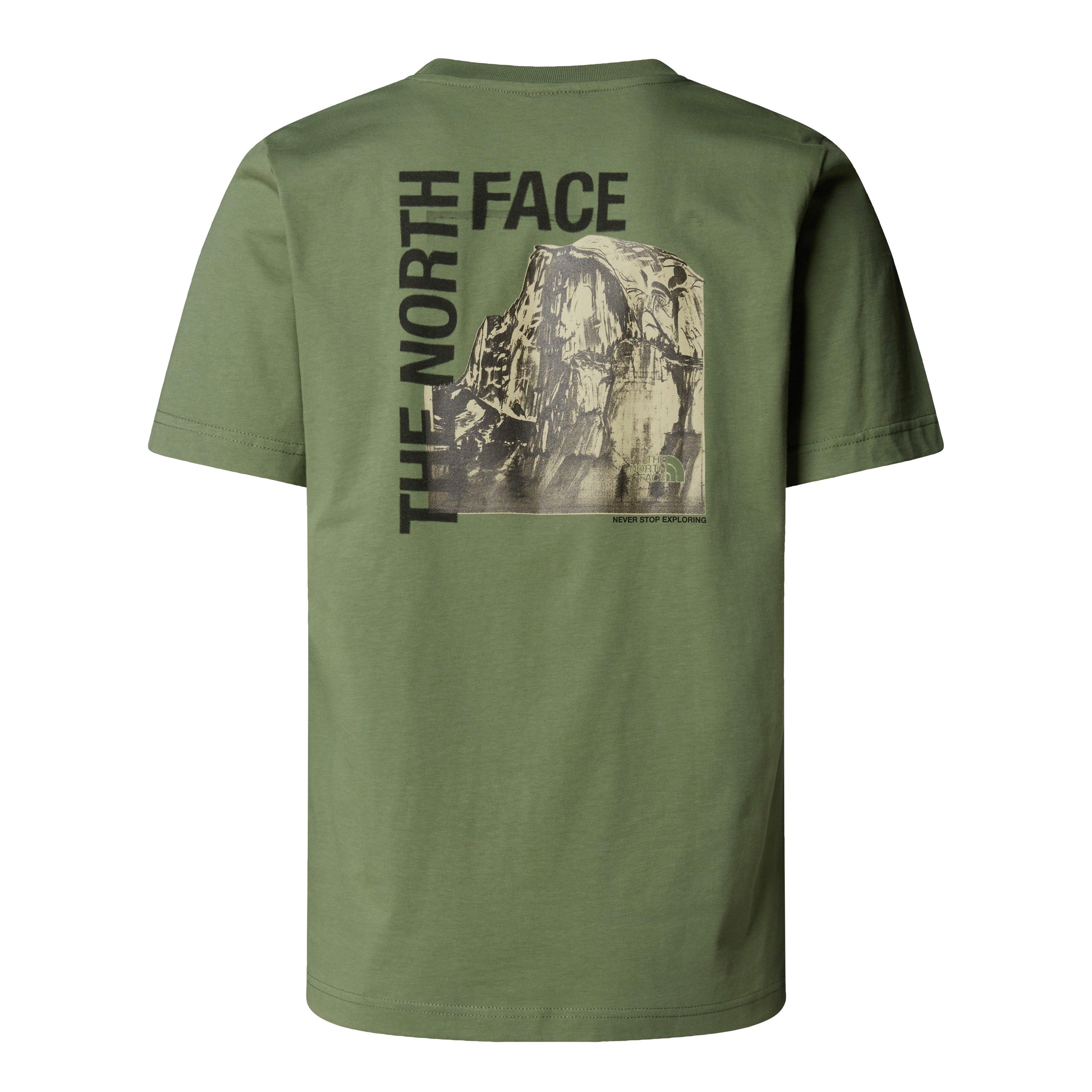 Men's Half Dome Photo T-Shirt - Green - Image 2