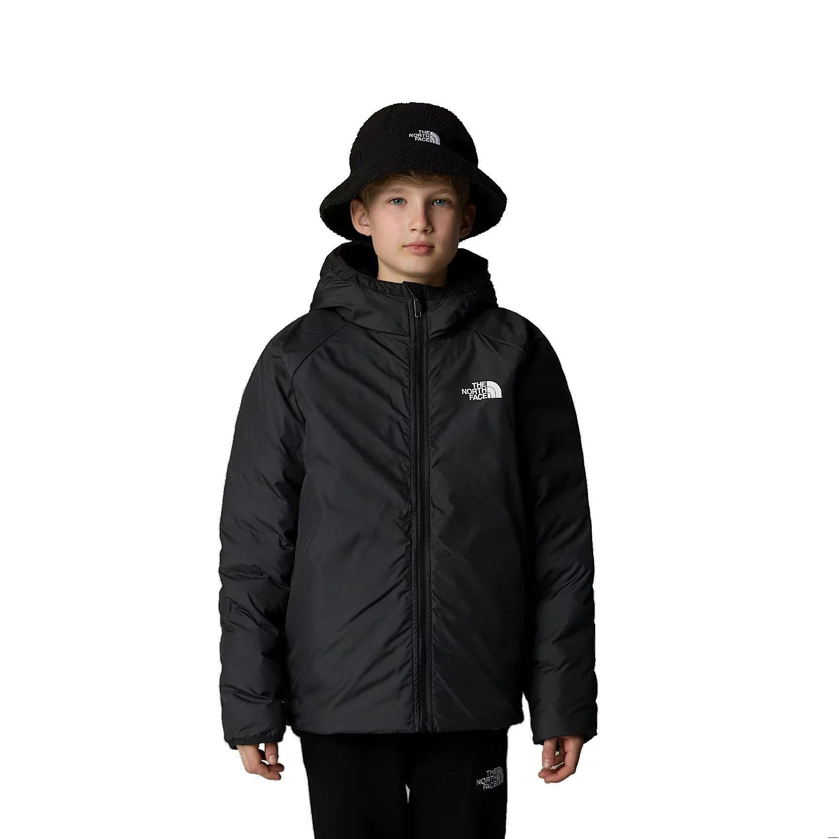 Kids' Boys' Reversible Perrito Jacket - Black - Image 5