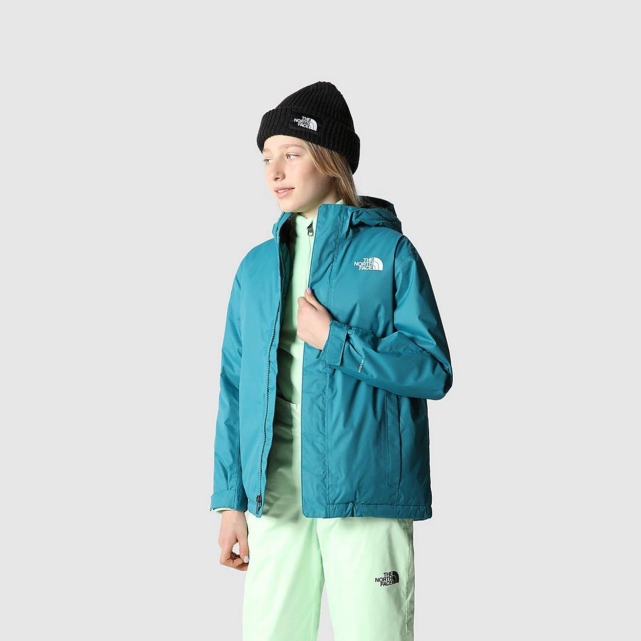 Kids Snowquest Jacket - Harbor Blue - Image 3
