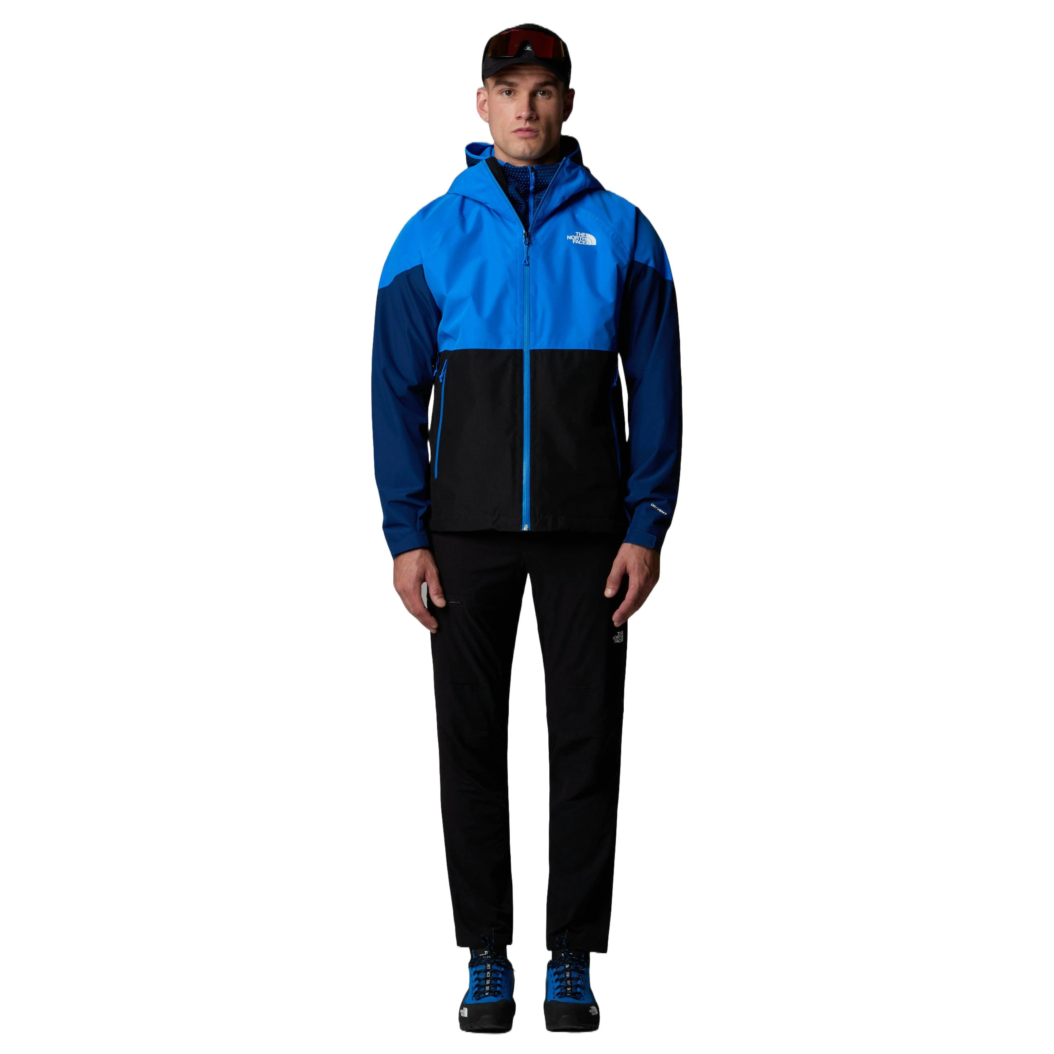 Men's Lightning Zip-In Jacket - Blue / Black - Image 7
