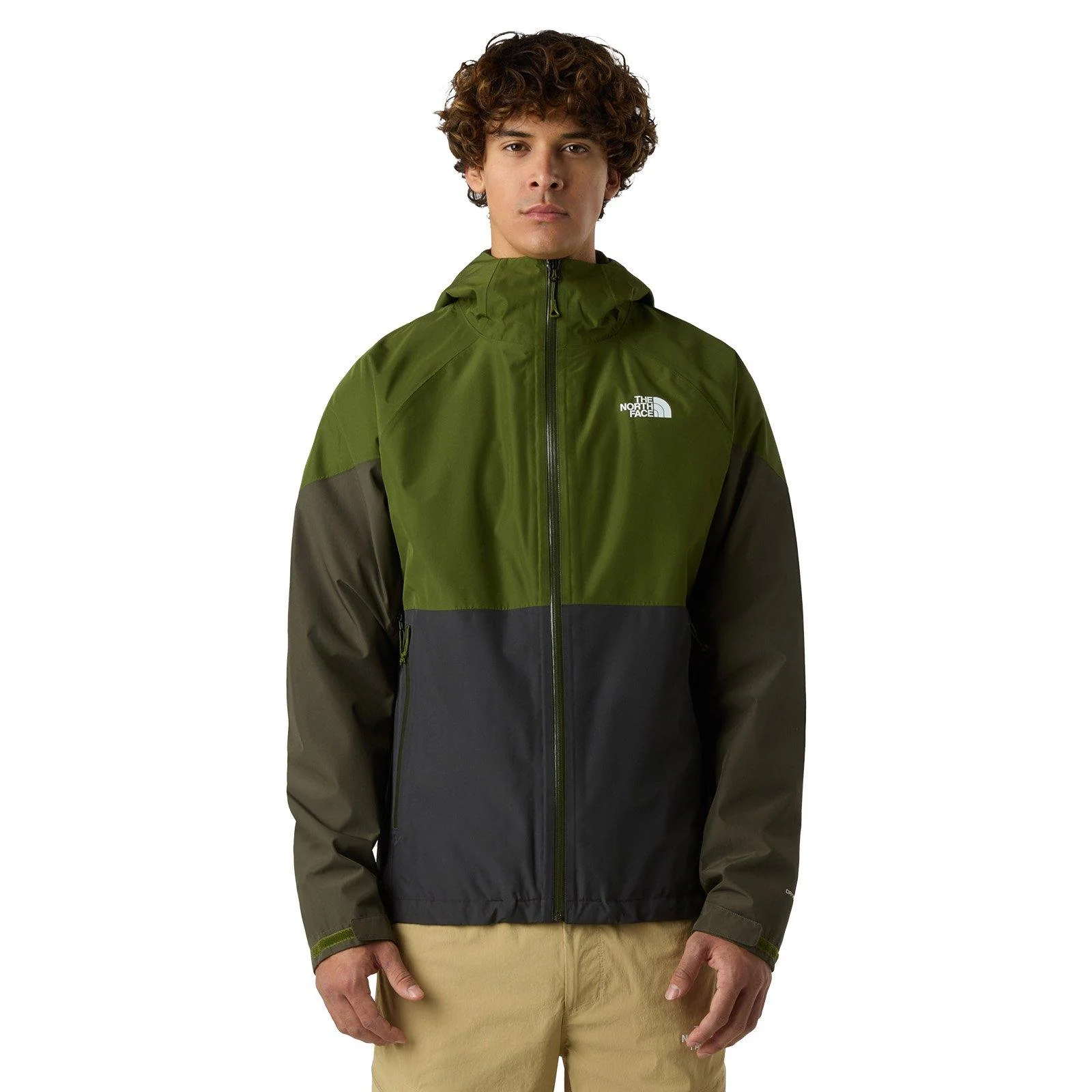 Men's Lightning Zip-In Jacket - Green / Grey - Image 3