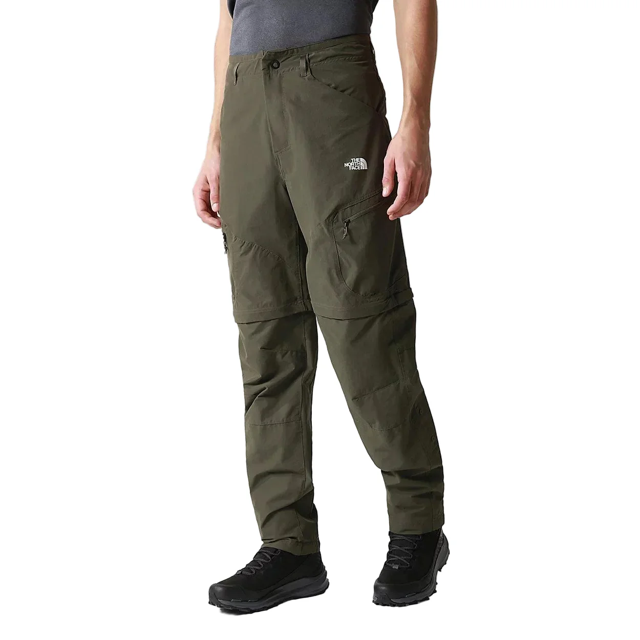 Men's Exploration Convertible Tapered Trousers - Green - Image 3