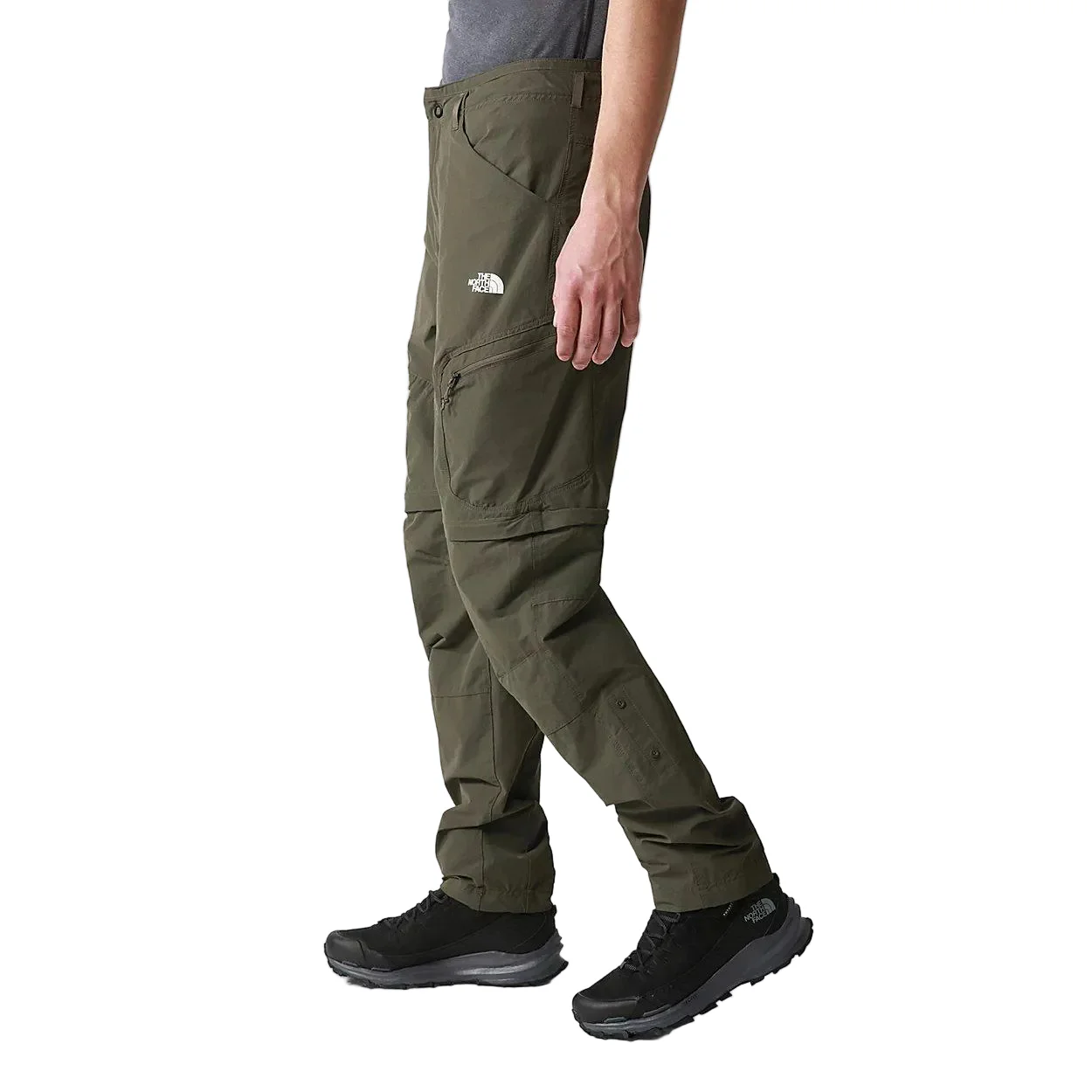 Men's Exploration Convertible Tapered Trousers - Green - Image 4