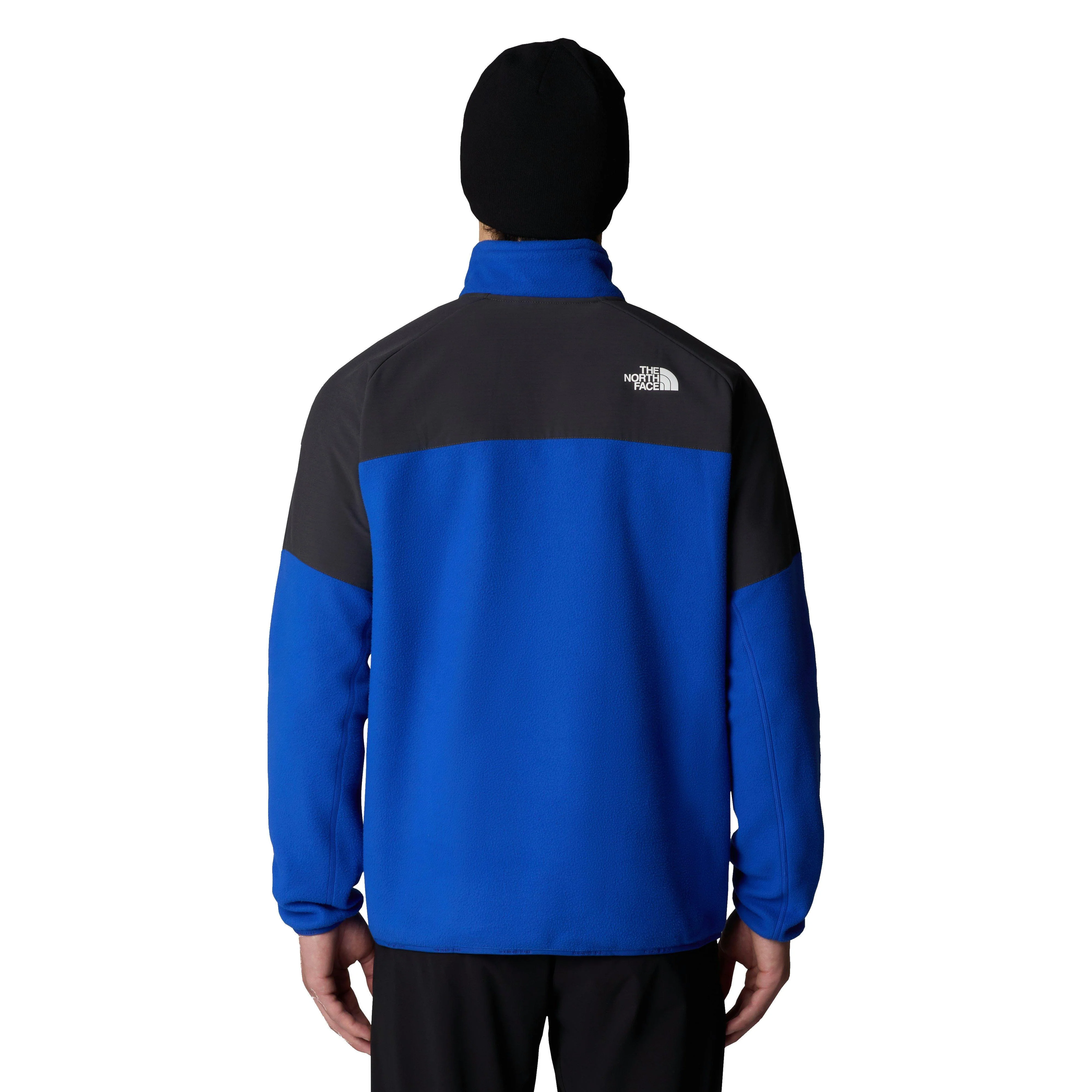Men's Glacier Heavyweight Half Zip Fleece - Blue - Image 4