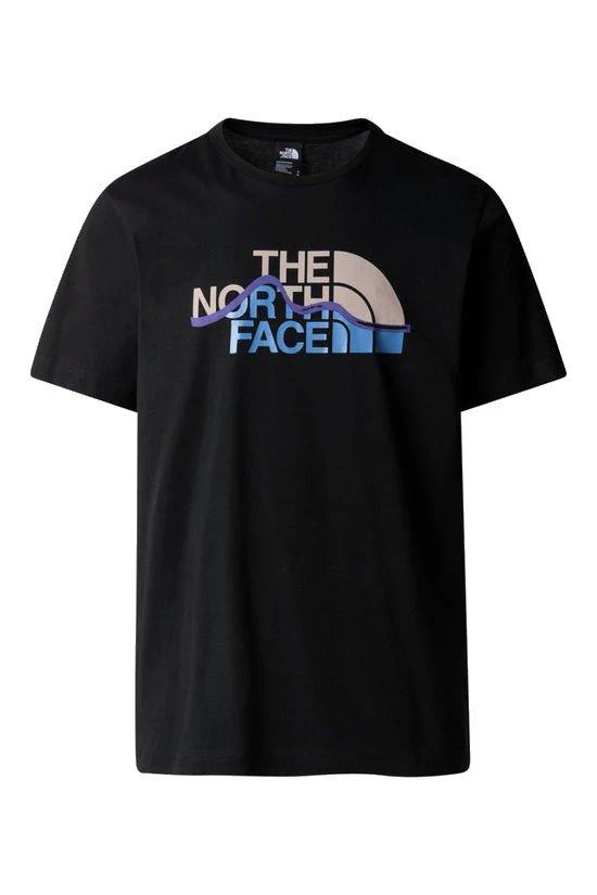 Men's Mountain Line Short-Sleeve T-shirt - Black
