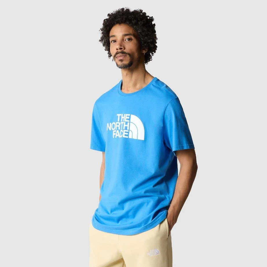 Men's Short Sleeve Easy Tee - Super Sonic Blue - Image 3