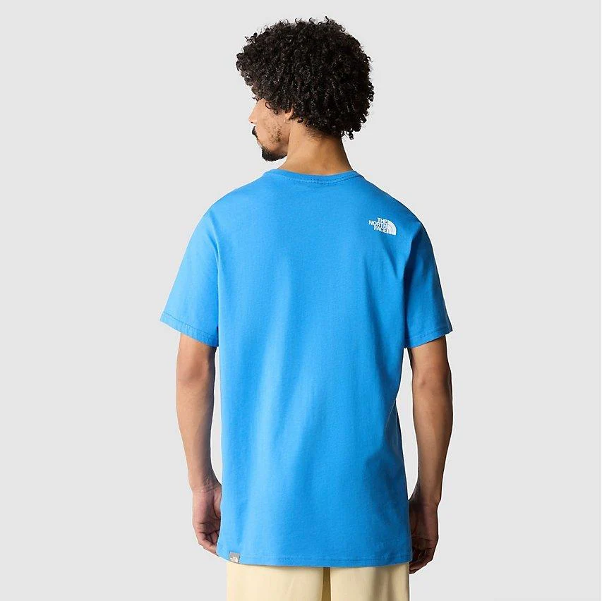 Men's Short Sleeve Easy Tee - Super Sonic Blue - Image 4