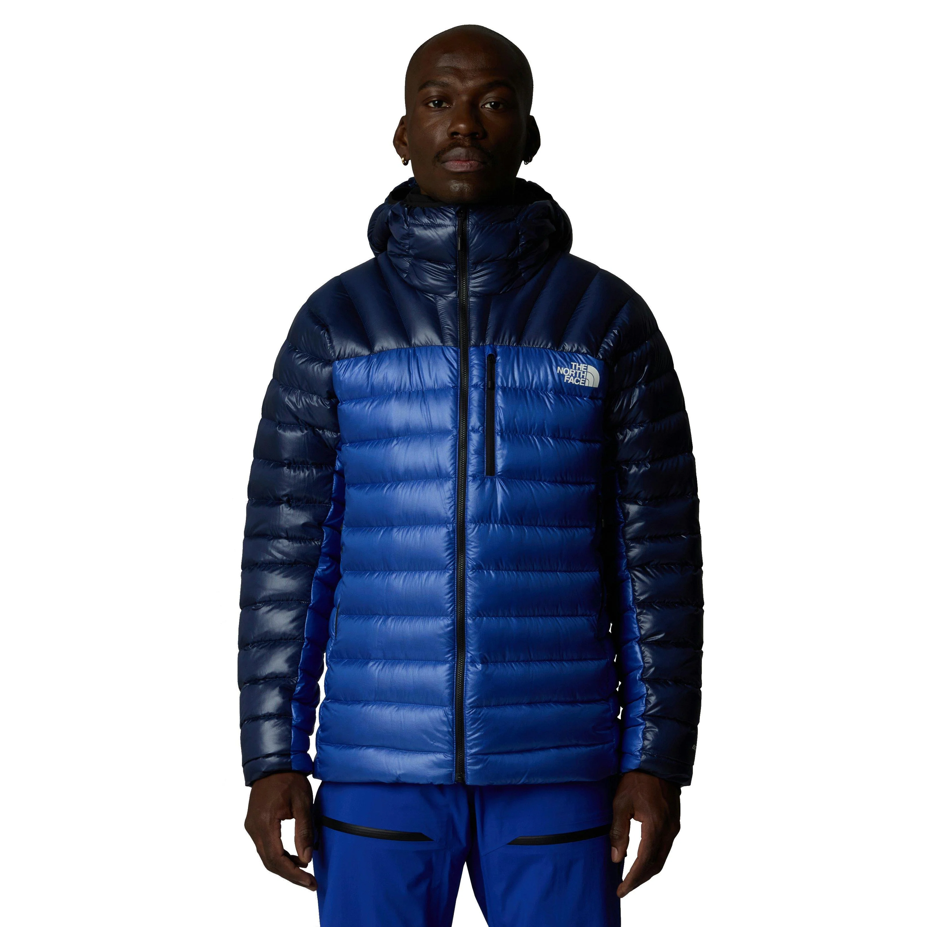 Men's Summit Breithorn Hooded Down Jacket - Blue - Image 3