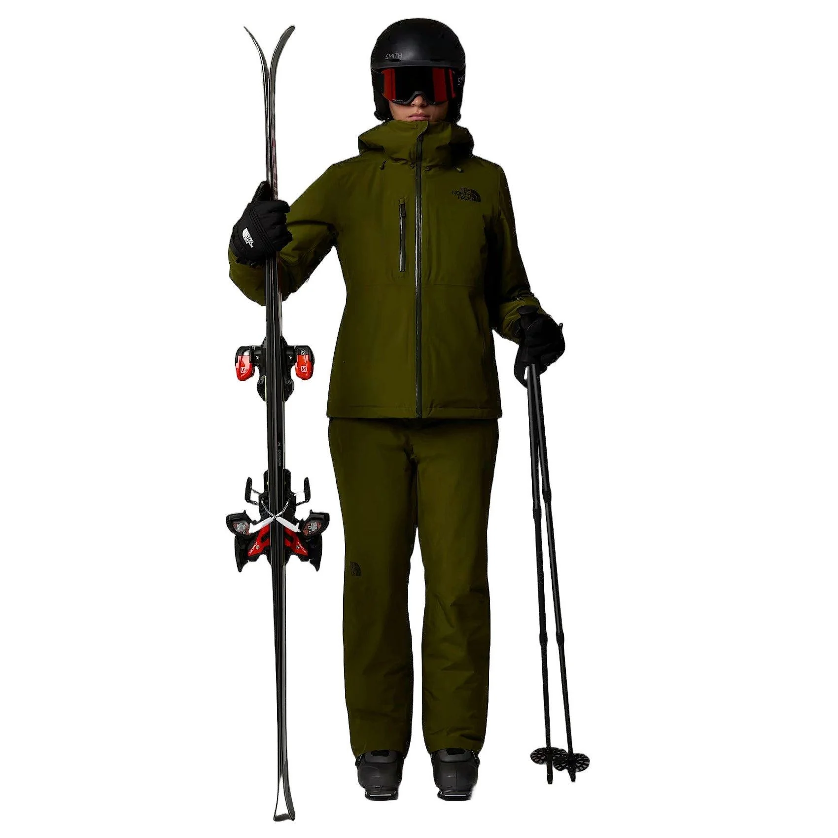Women's Montana Ski Gloves - Black - Image 6