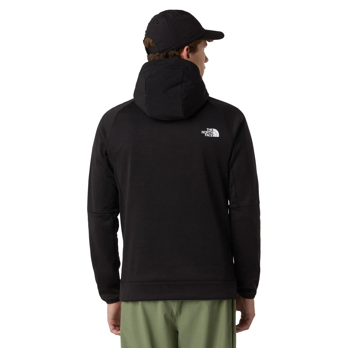 Men's Mountain Athletics Fleece 1/4 Zip Hoody - Black - Image 4
