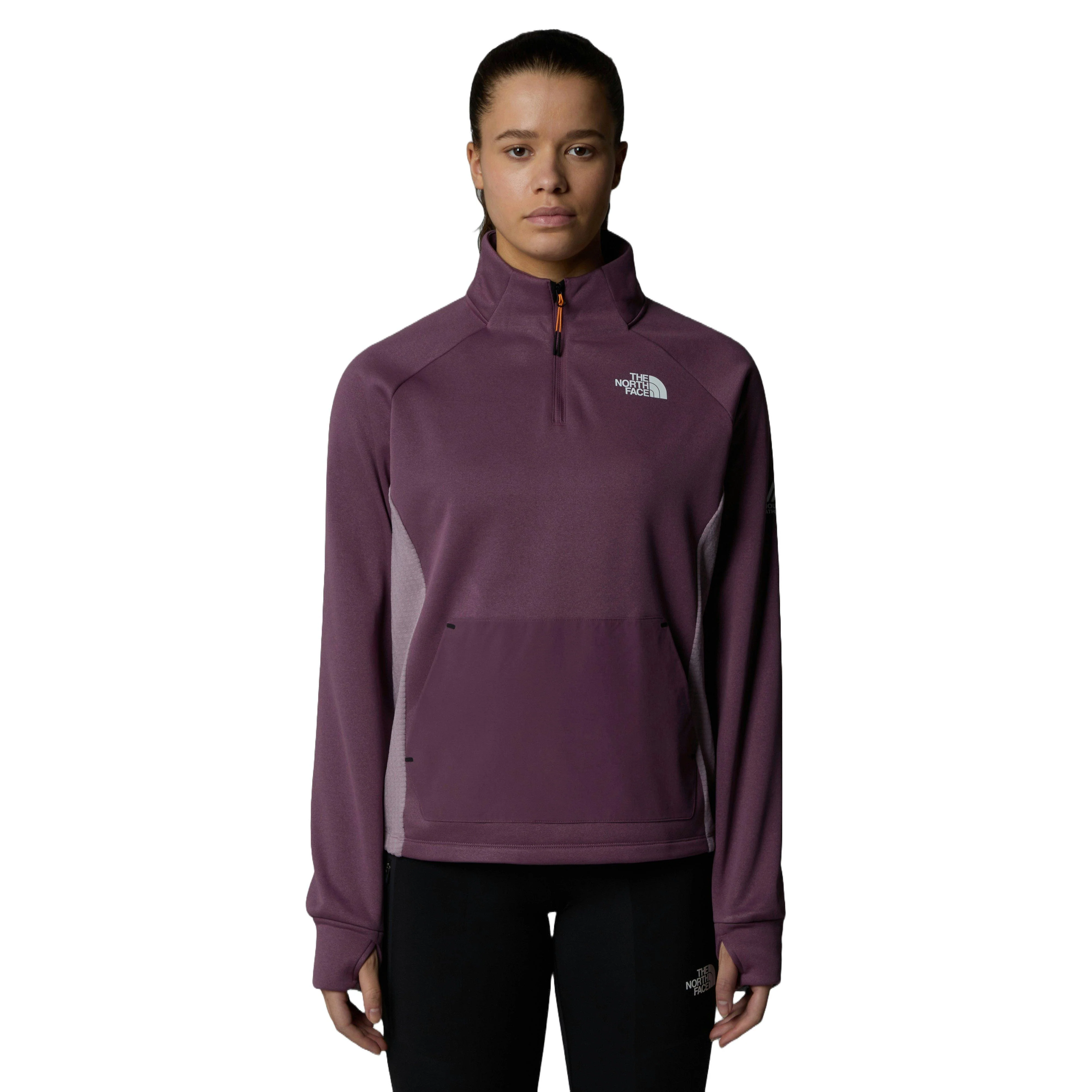 Women's Mountain Athletics 1/4 Zip Fleece - Purple - Image 3