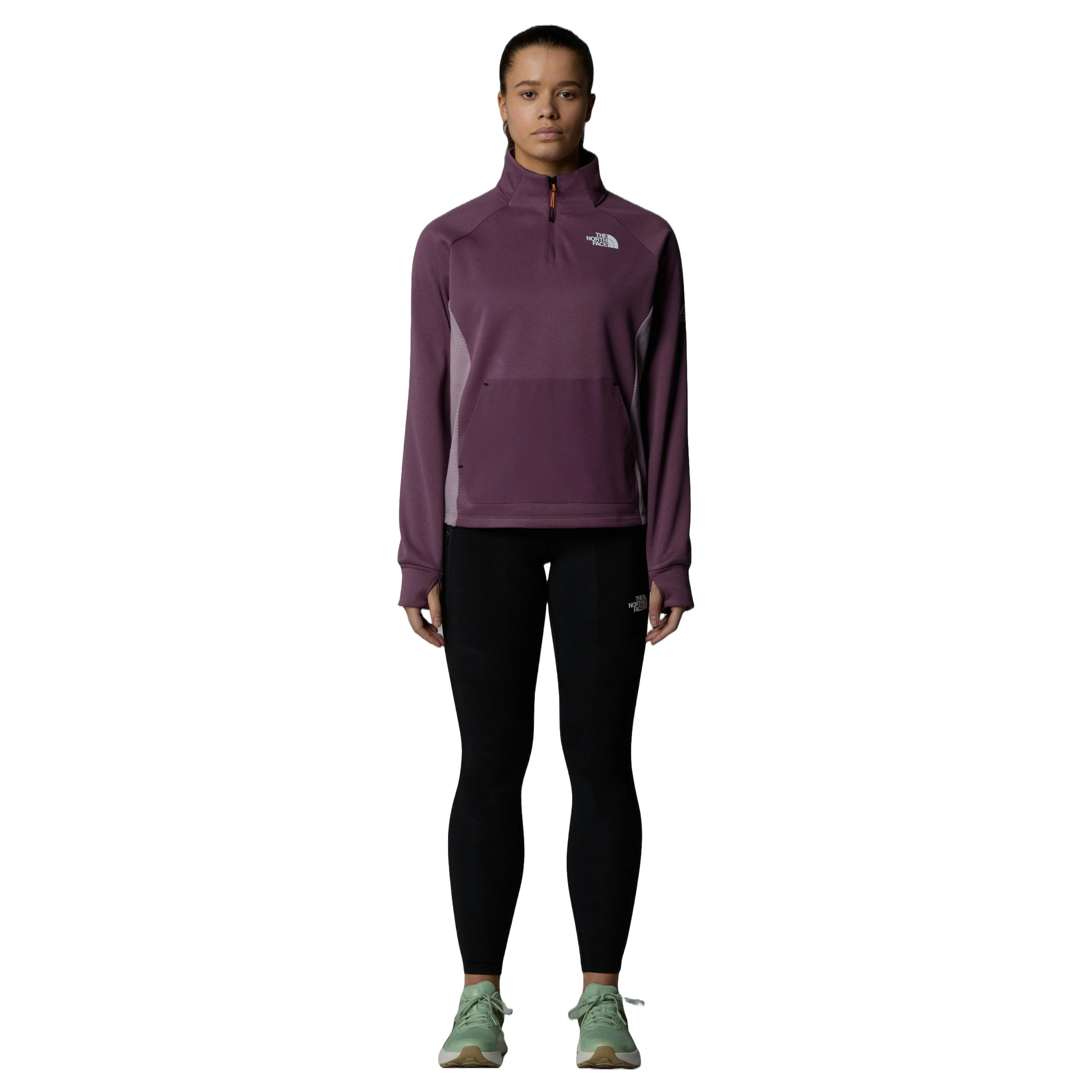 Women's Mountain Athletics 1/4 Zip Fleece - Purple - Image 5