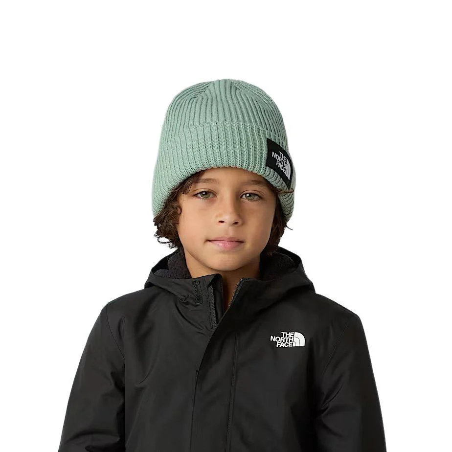 Kids' Salty Lined Beanie - Green - Image 2