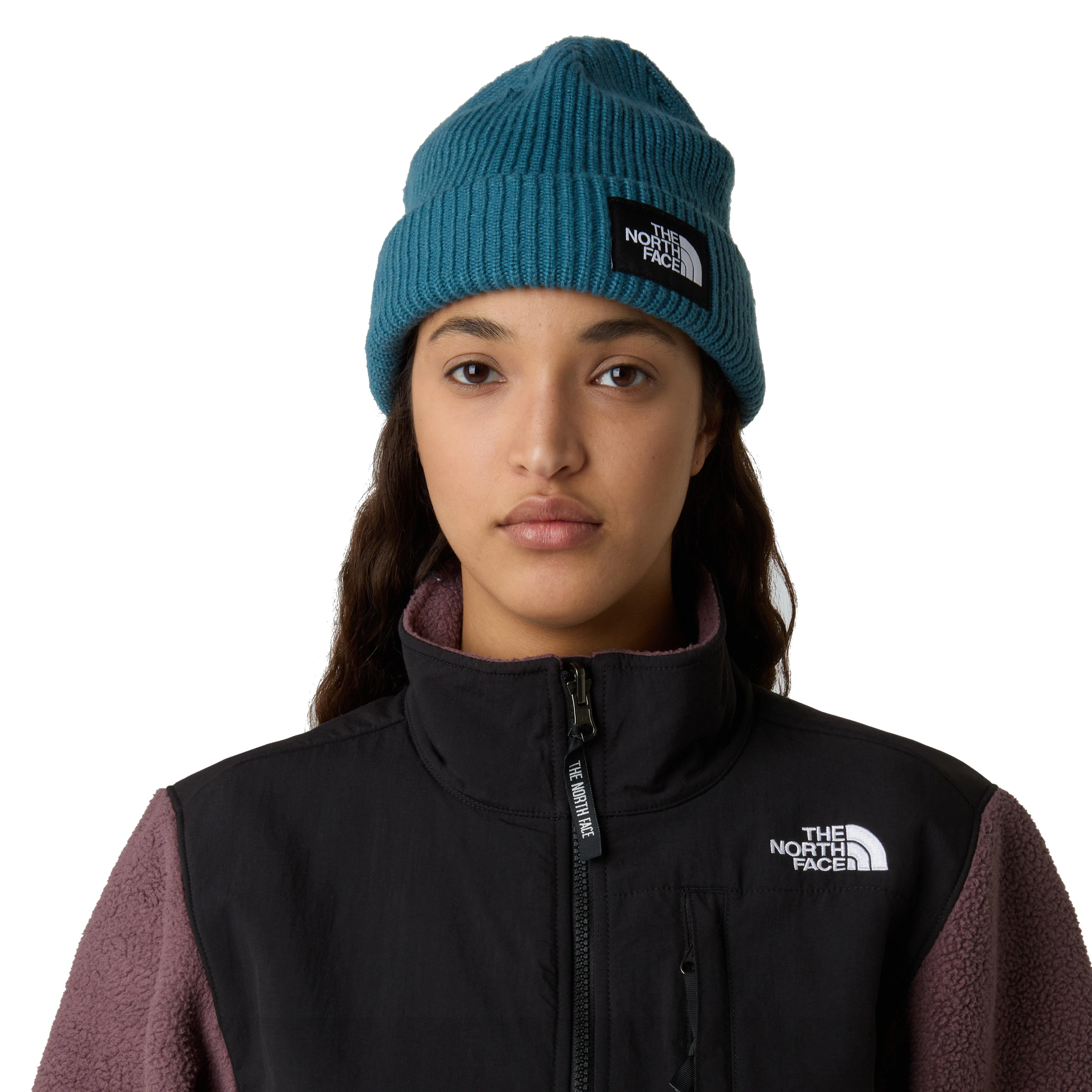 Unisex Salty Lined Beanie - Blue - Image 2