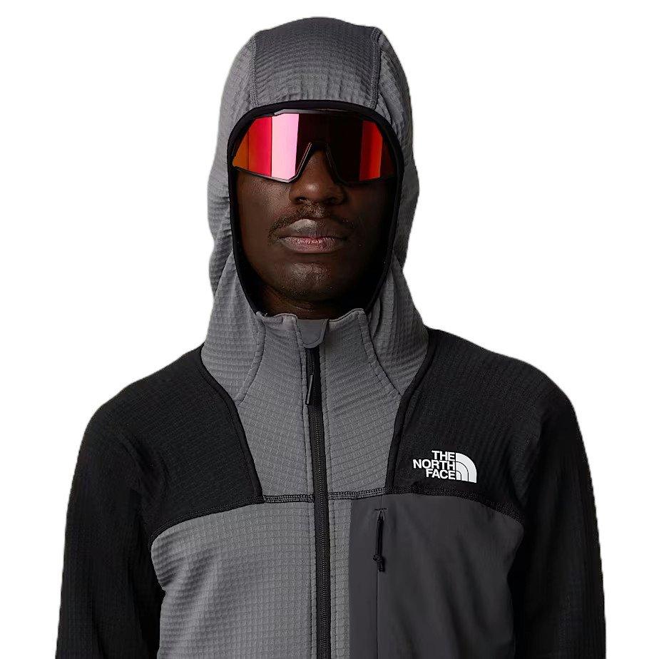 Men's Stormgap Power Grid Hoodie - Grey / Black - Image 4
