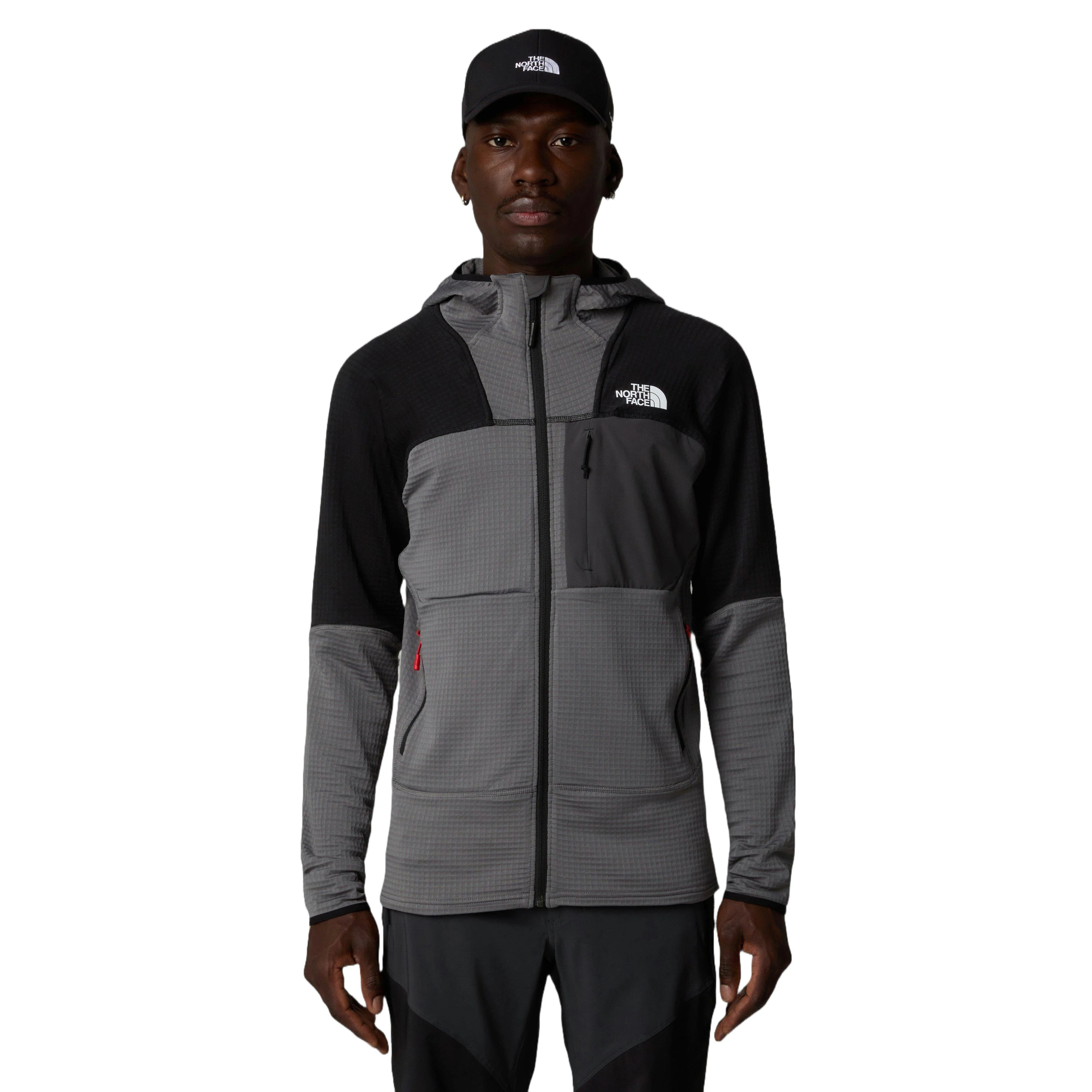 Men's Stormgap Power Grid Hoodie - Grey / Black - Image 7