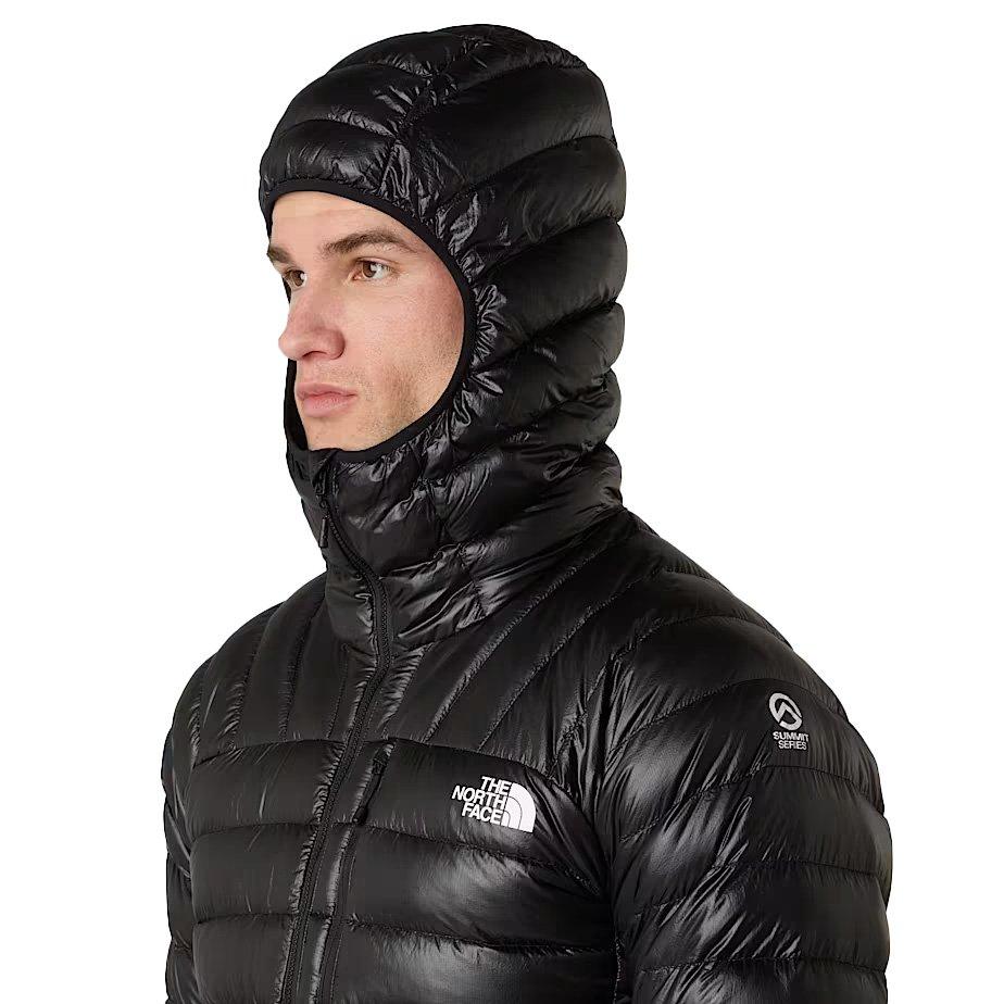Men's Summit Breithorn Hooded Down Jacket - Black - Image 5