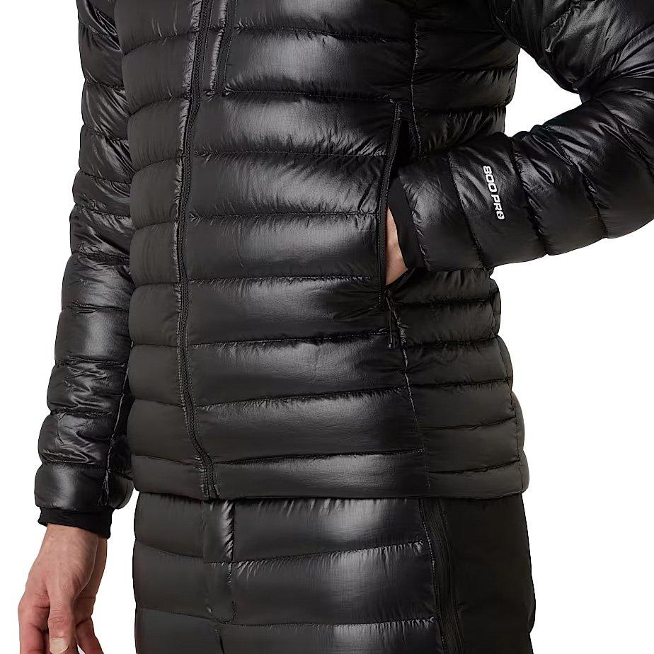 Men's Summit Breithorn Hooded Down Jacket - Black - Image 6