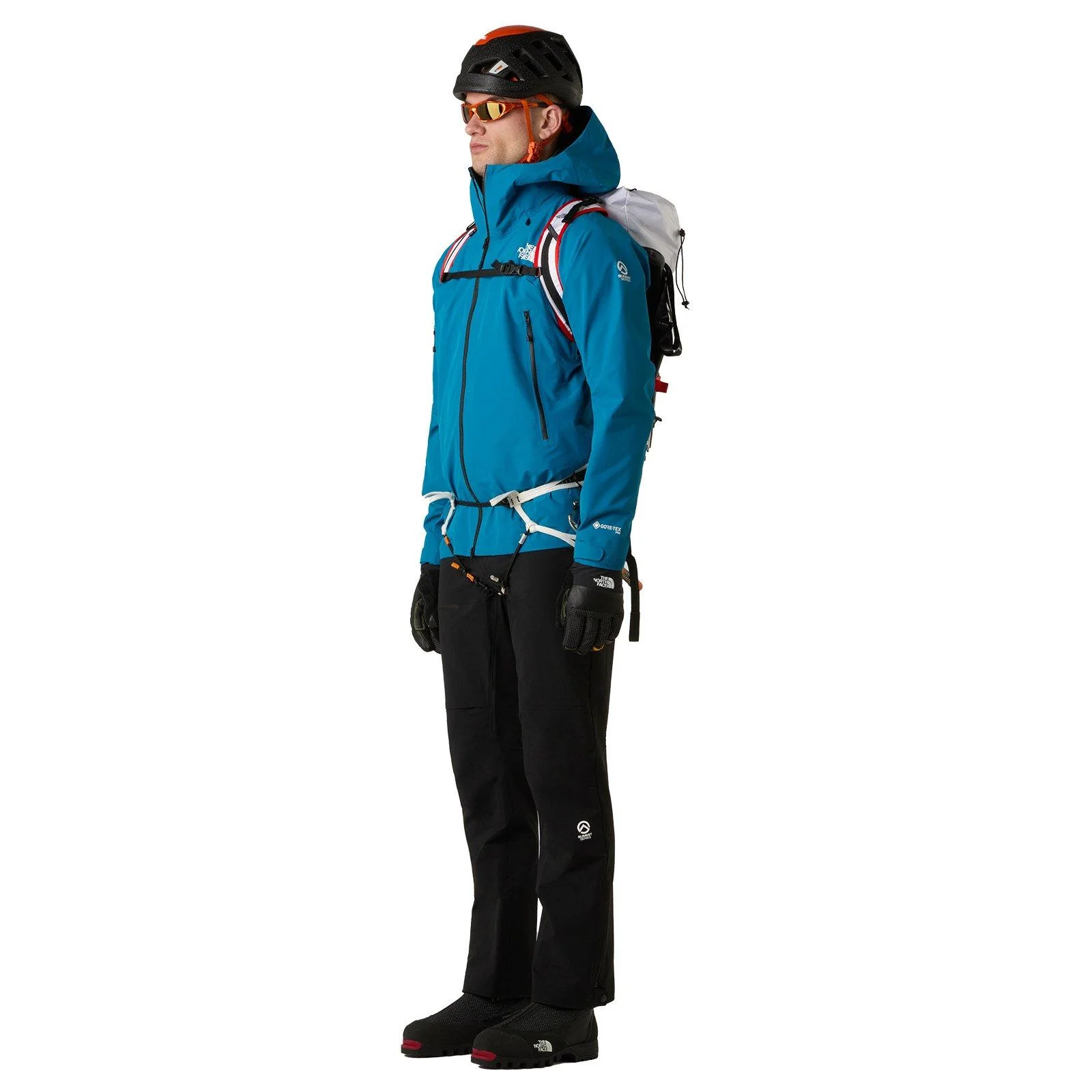 Men's Summit Chamlang Softshell Pants - Black - Image 8