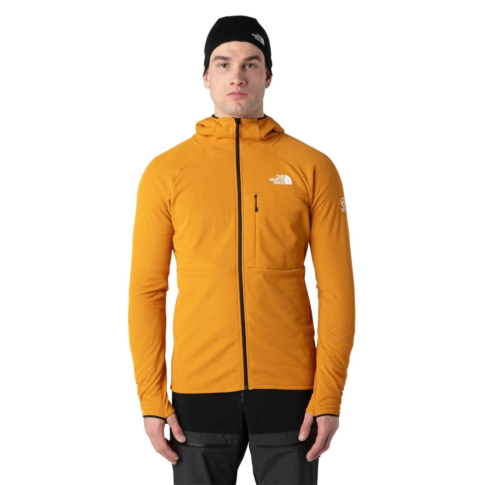 Men's Summit FutureFleece Full Zip Hooded Jacket - Yellow - Image 3