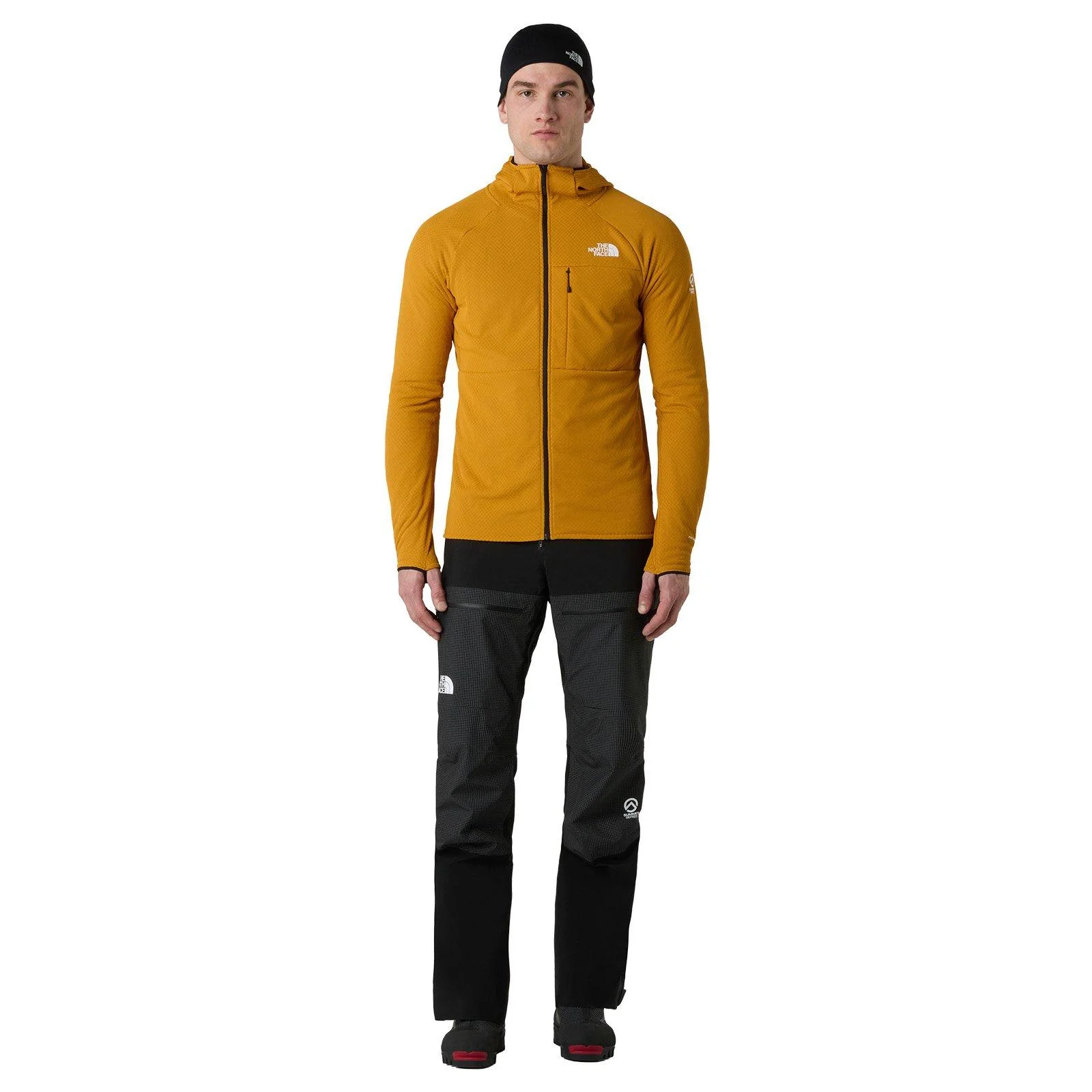 Men's Summit FutureFleece Full Zip Hooded Jacket - Yellow - Image 6