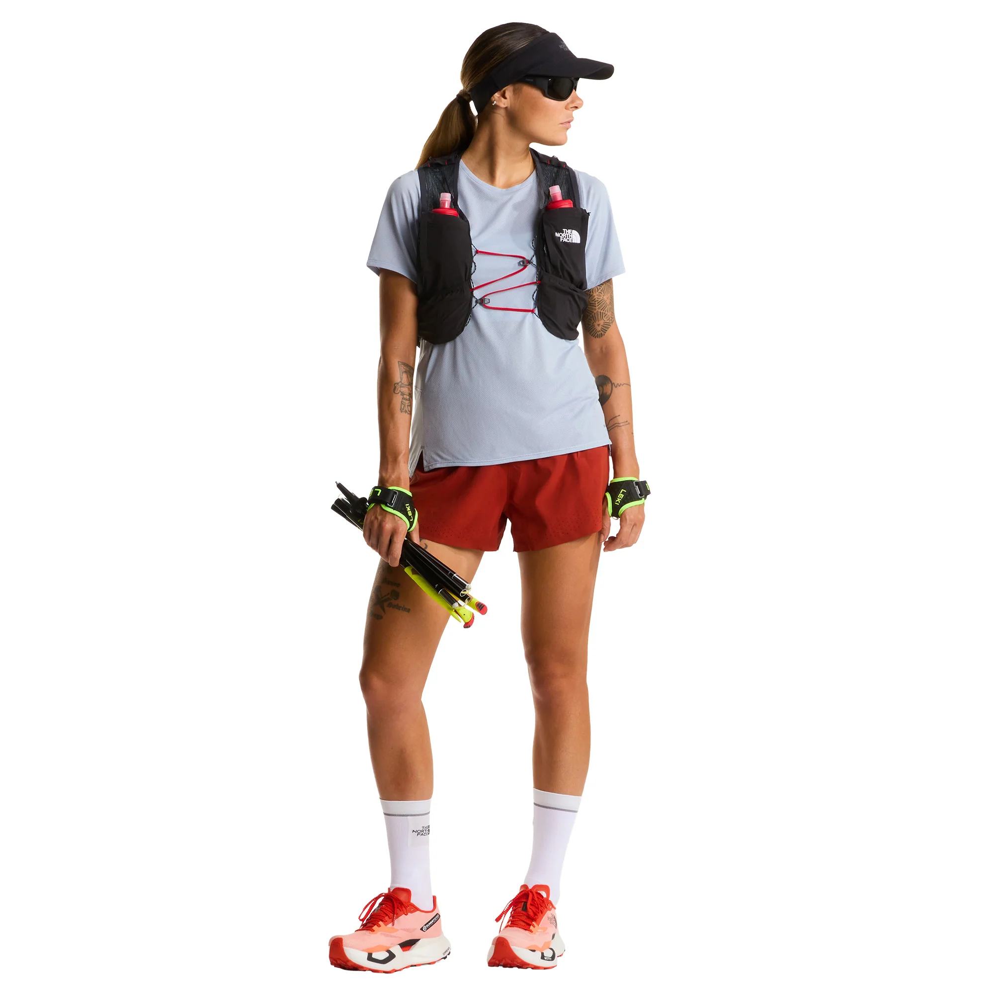 Women's Summit High Trail T-Shirt - Grey - Image 8