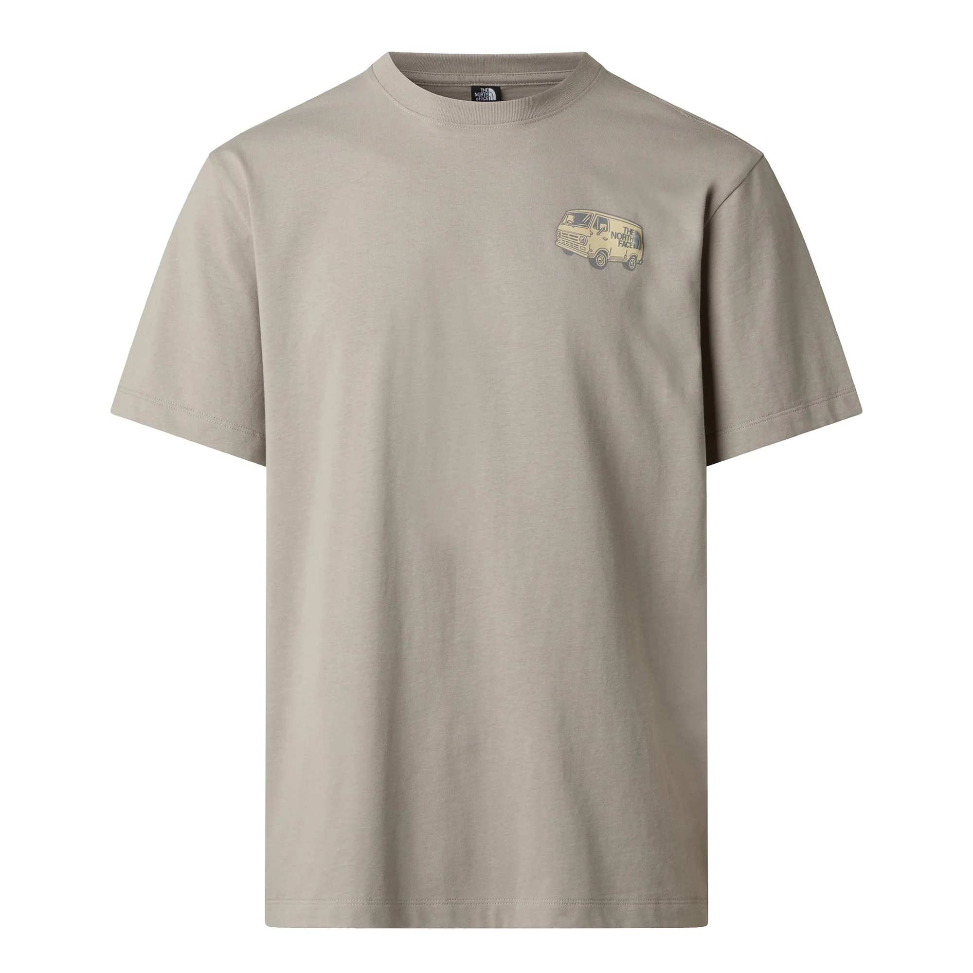Men's Van Life Relaxed Graphic T-Shirt - Beige