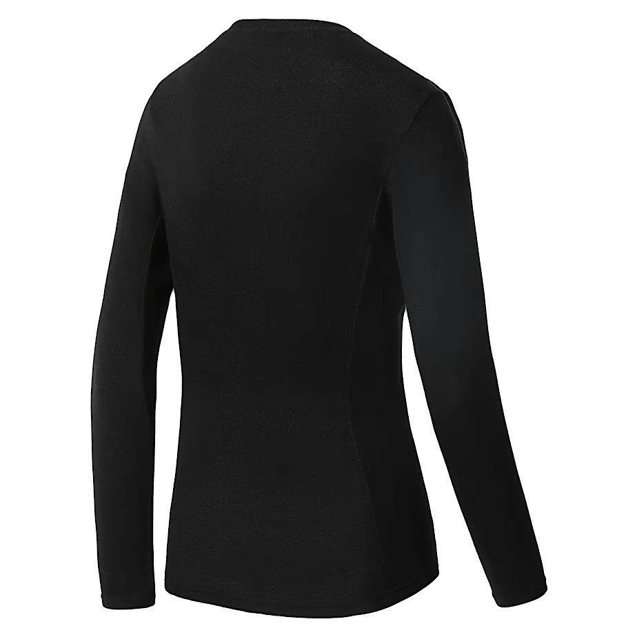 Women's Easy Long Sleeve Crew - Black - Image 2