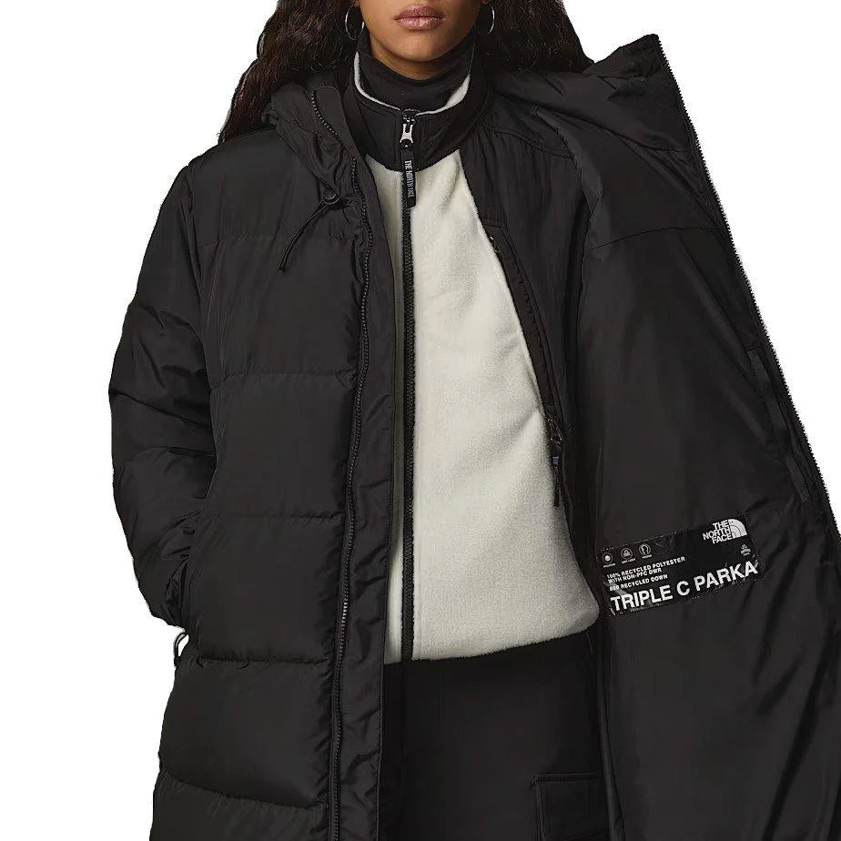Women's Triple C Parka - Black - Image 7