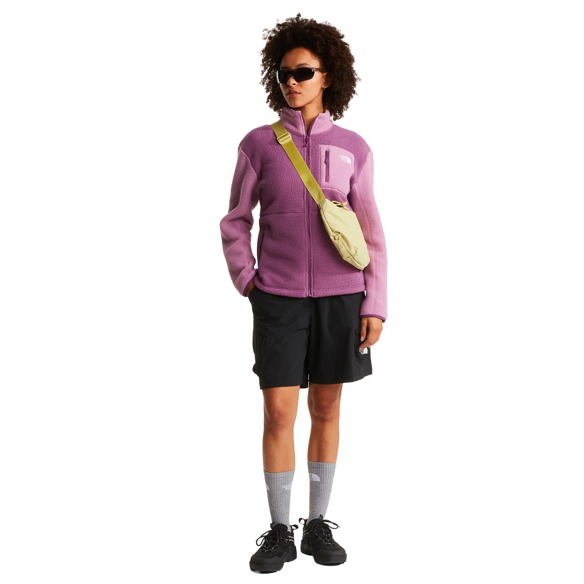Women's Yumiori Full Zip Fleece Jacket - Pink - Image 8
