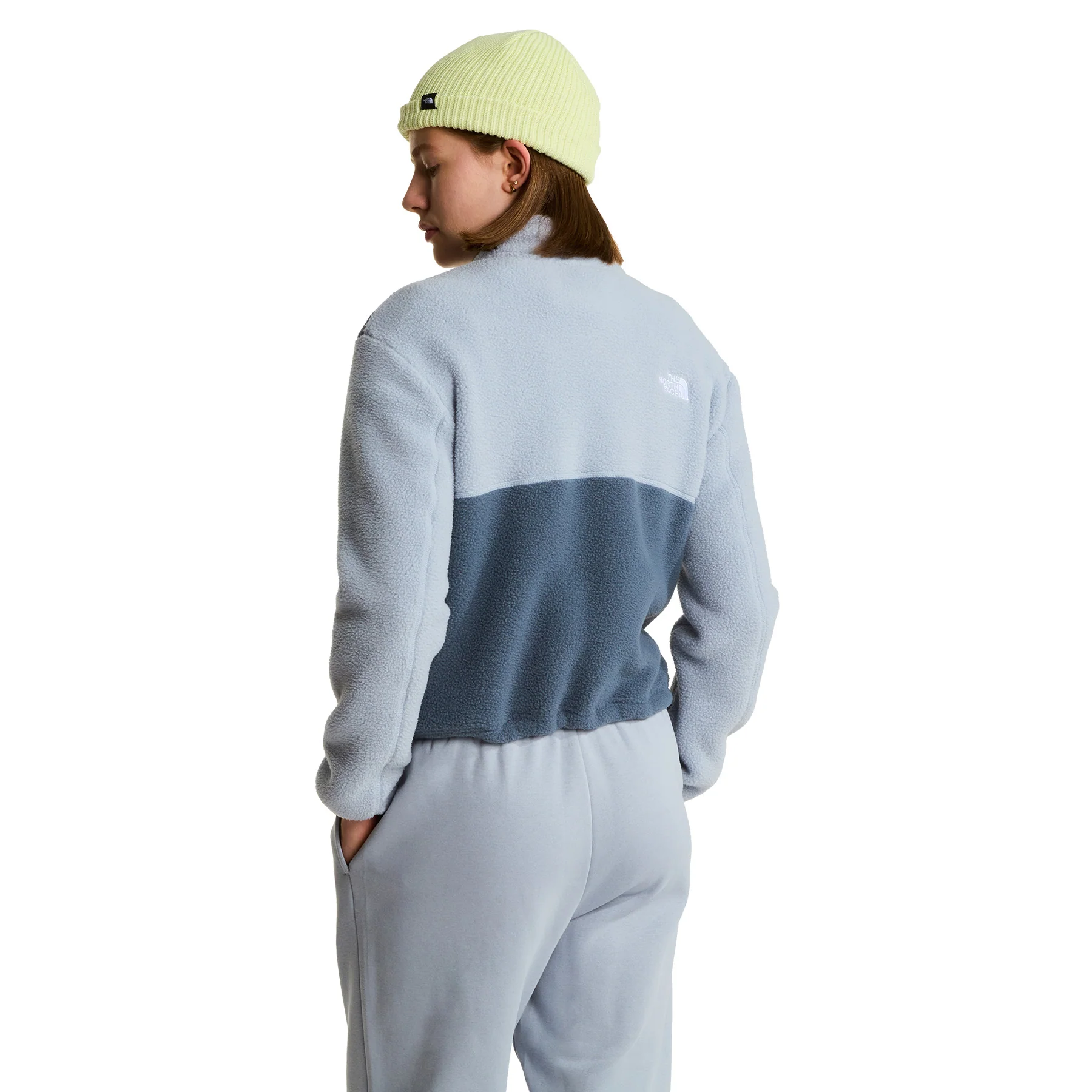 Women's Yumiori 1/4 Zip Fleece Jacket - Grey - Image 4