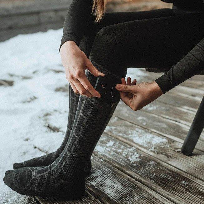 Unisex Ultra Warm Comfort Sock Set - Black - Image 2