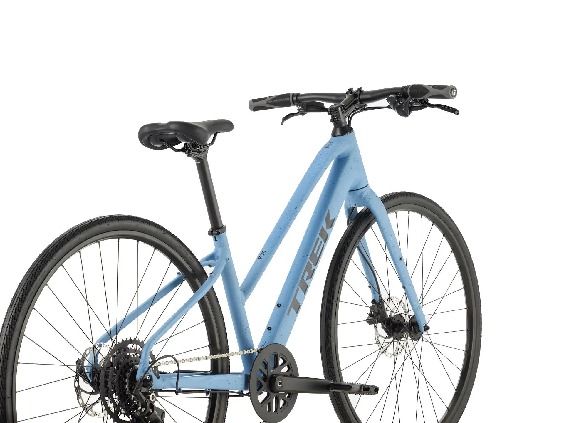 FX 2 Midstep Gen 4 Hybrid Bike - Blue - Image 5