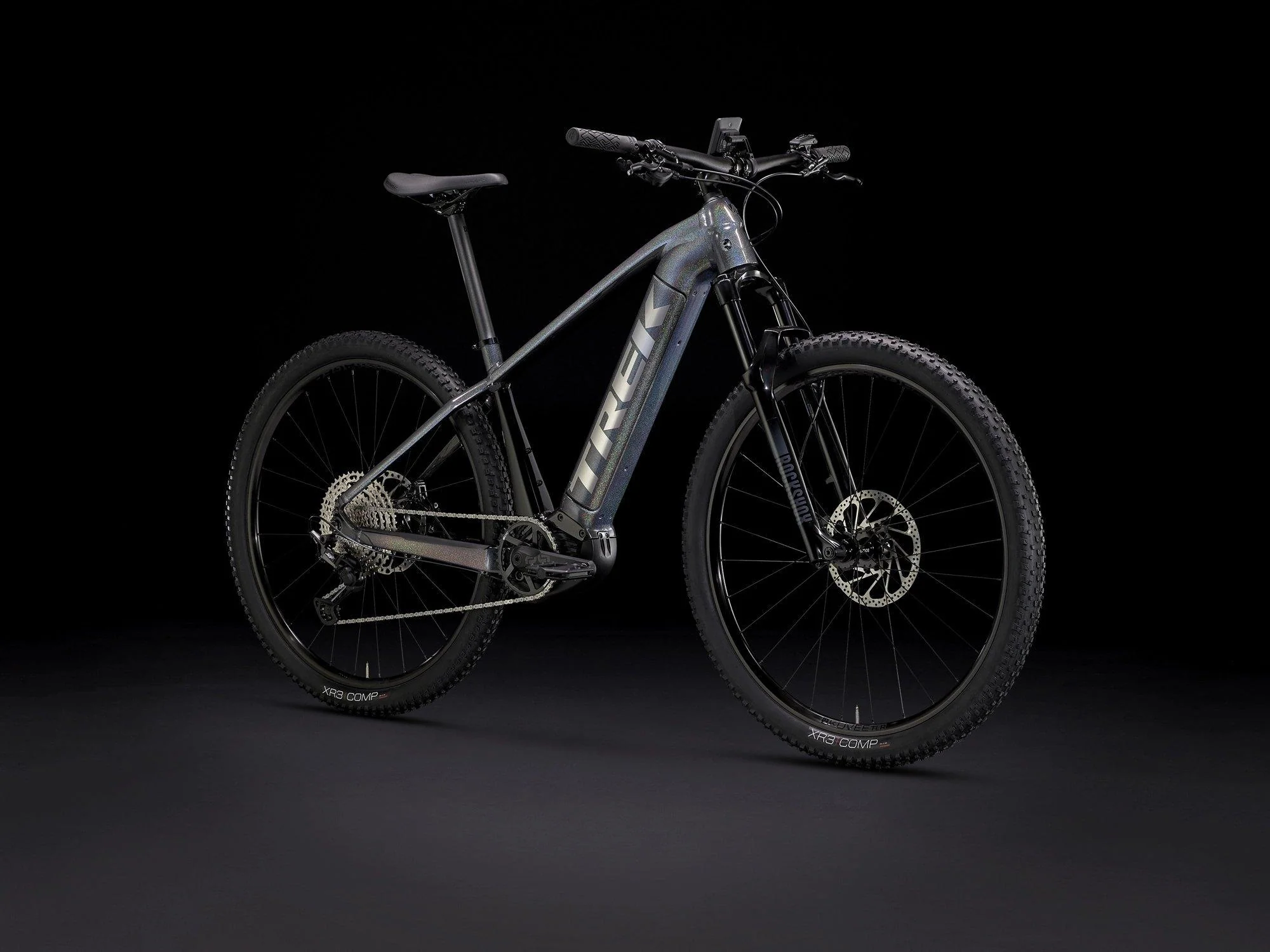 Powerfly 5 Gen 4 Mountain E-Bike - Dark Prismatic Black - Image 2