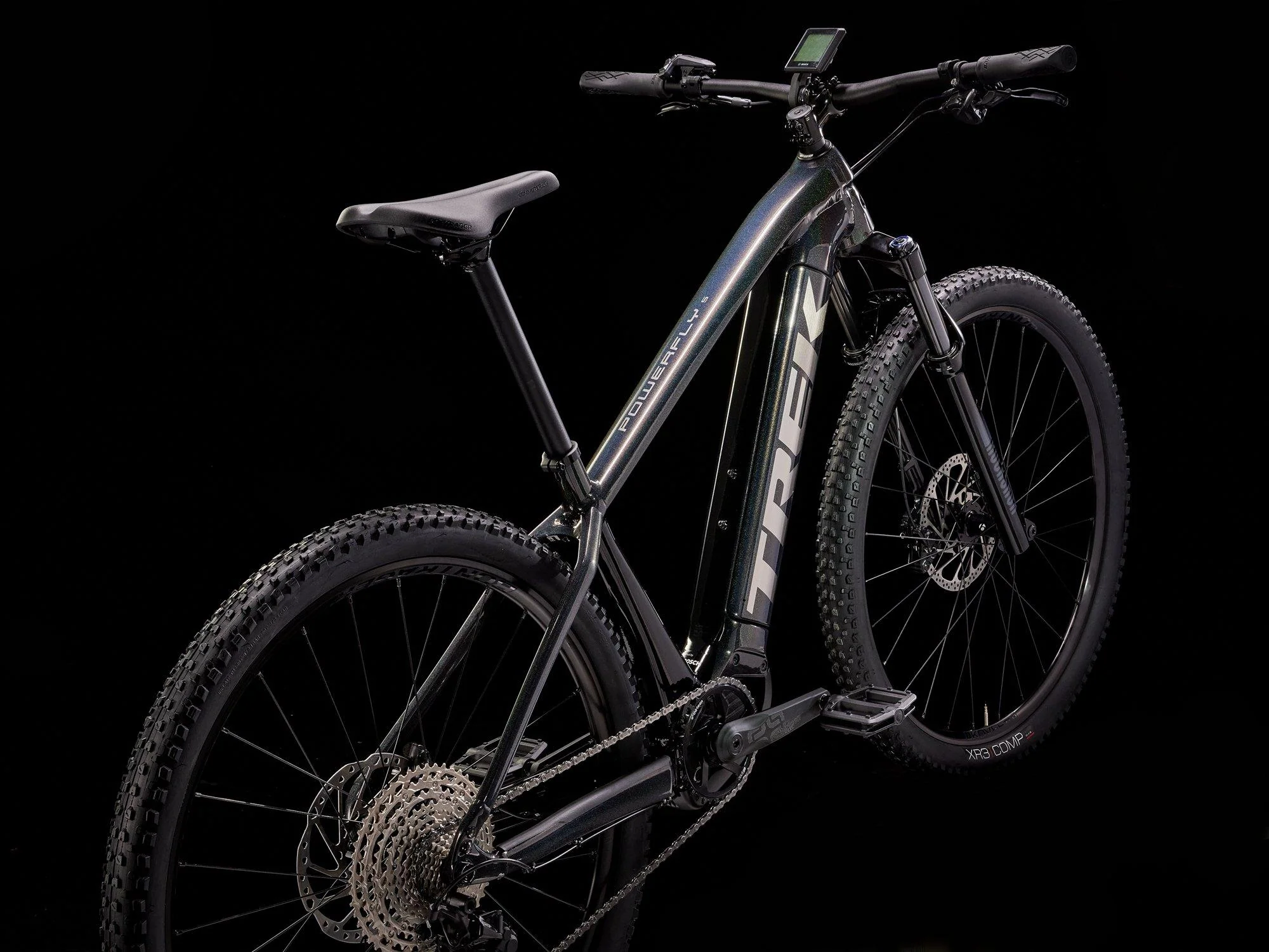 Powerfly 5 Gen 4 Mountain E-Bike - Dark Prismatic Black - Image 3