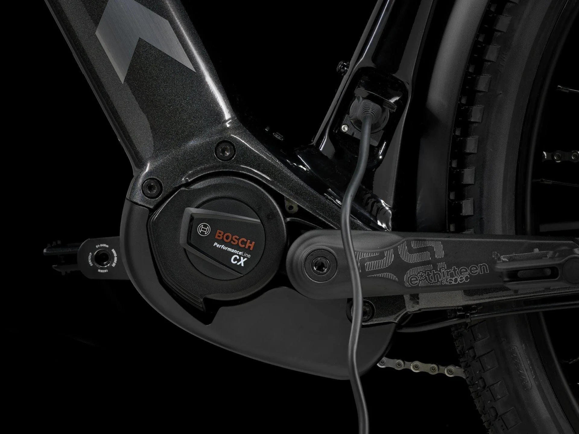Powerfly Sport 5 Equipped Gen 4 Mountain E-Bike - Black - Image 2