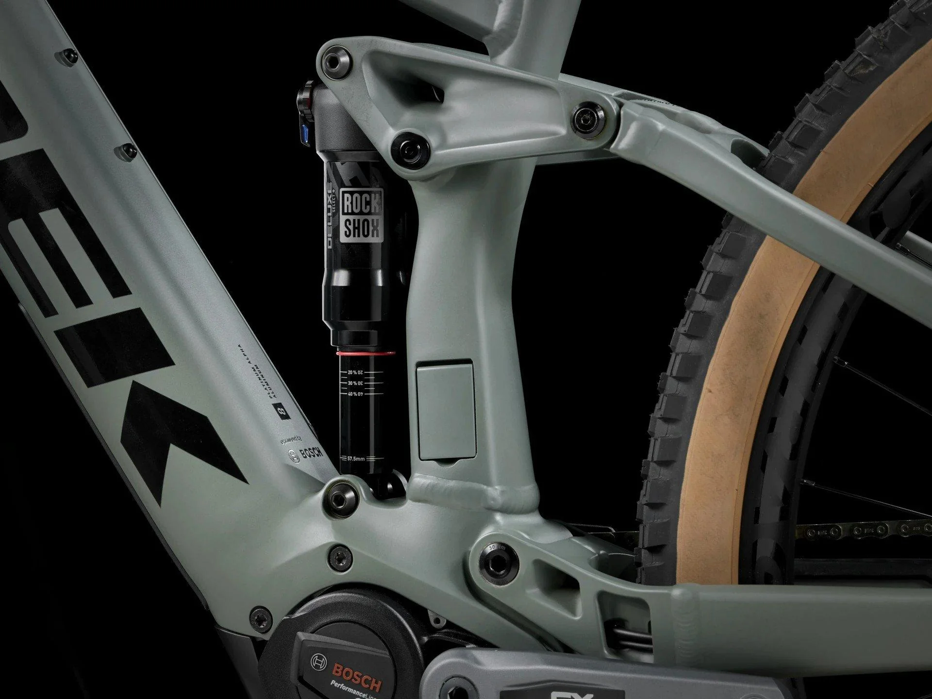 Rail 8 GX AXS T-Type Gen 3 Mountain E-Bike - Green - Image 6
