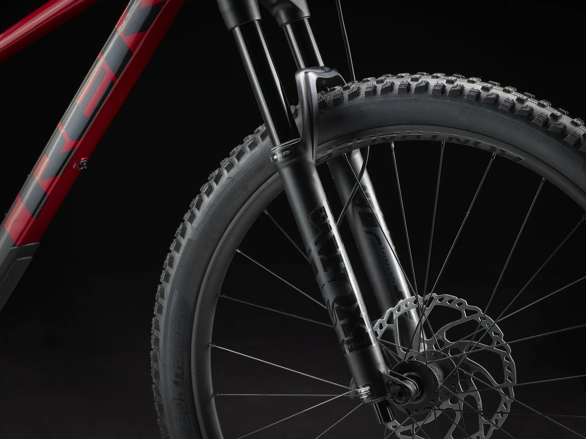 Roscoe 9 2023 Mountain Bike - Red - Image 4