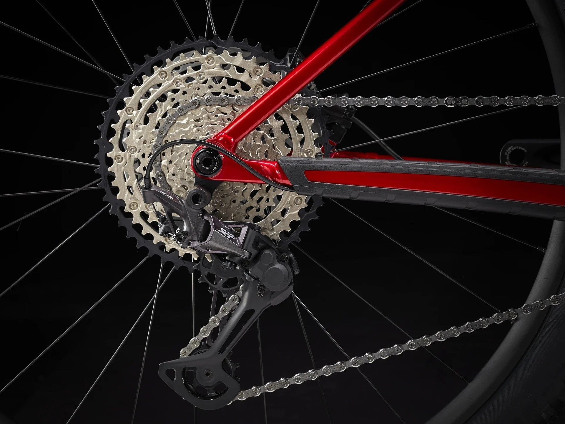 Roscoe 9 2023 Mountain Bike - Red - Image 5