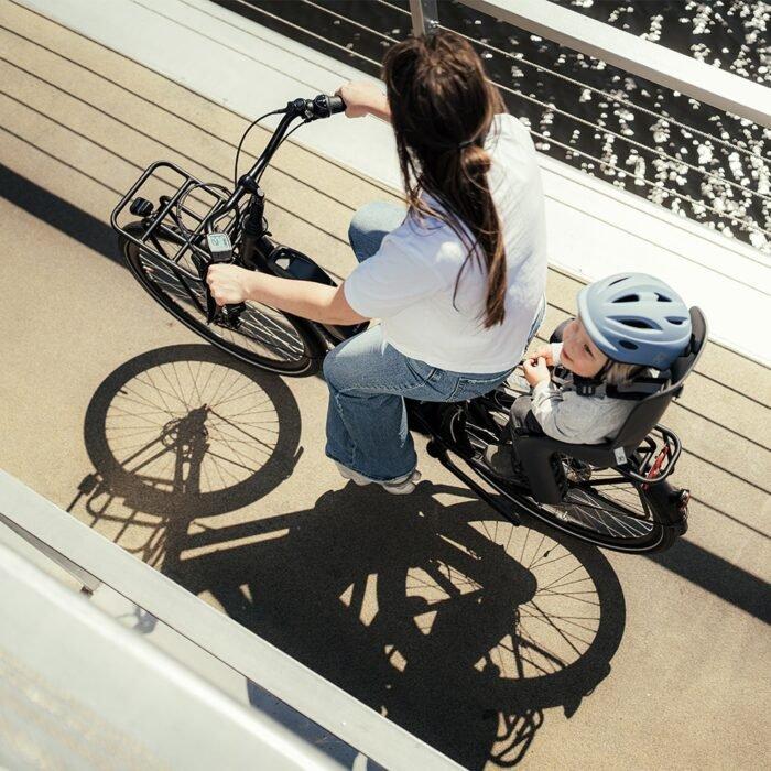 U-Me Rear Bike Seat With Mount - Black - Image 6