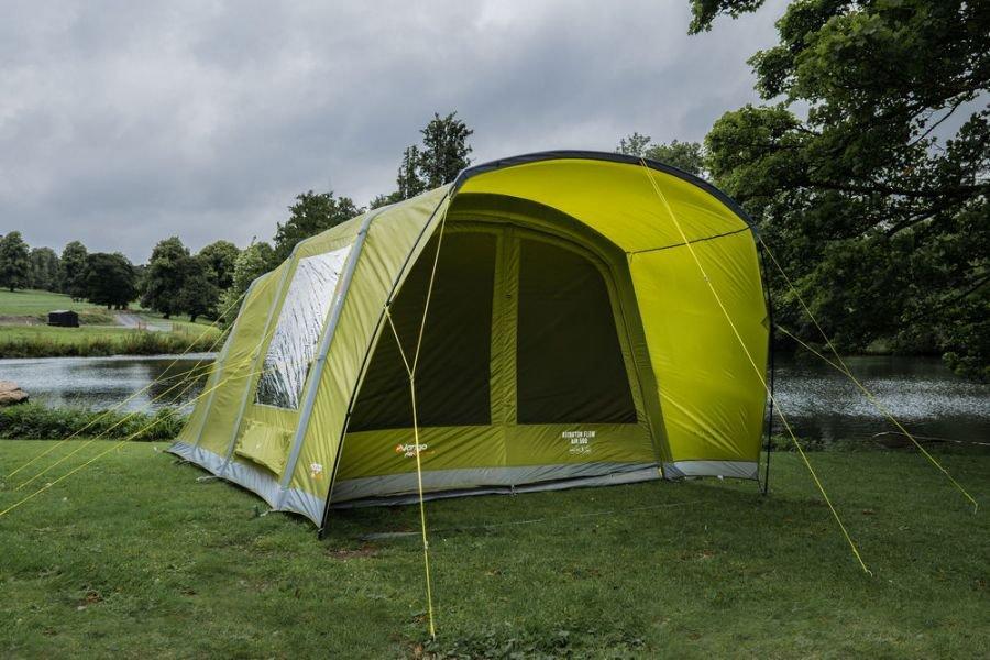 Avington Flow Air 500 5-Person Inflatable Tent - Green