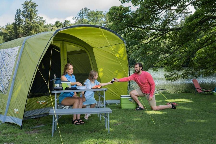 Avington Flow Air 500 5-Person Inflatable Tent - Green - Image 2