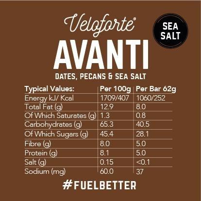 Avanti Date, Pecan & Sea Salt Energy Bar - Image 4