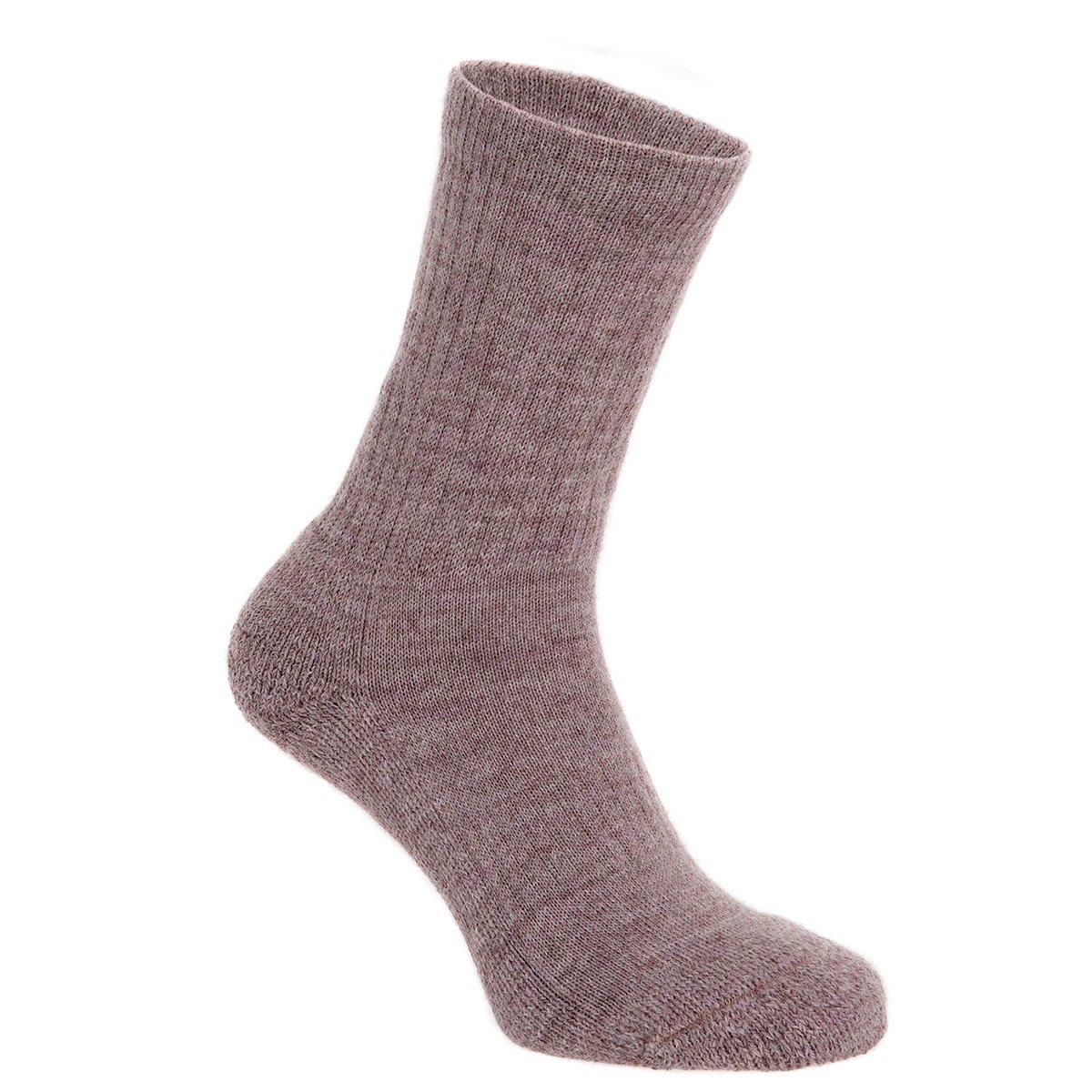 Women's Mid Hiker Alpaca Socks - Pink - Image 2