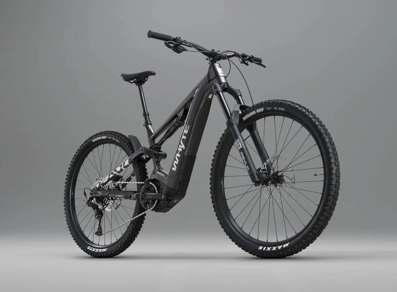 Kado S Mountain E-Bike - Black / Silver - Image 2