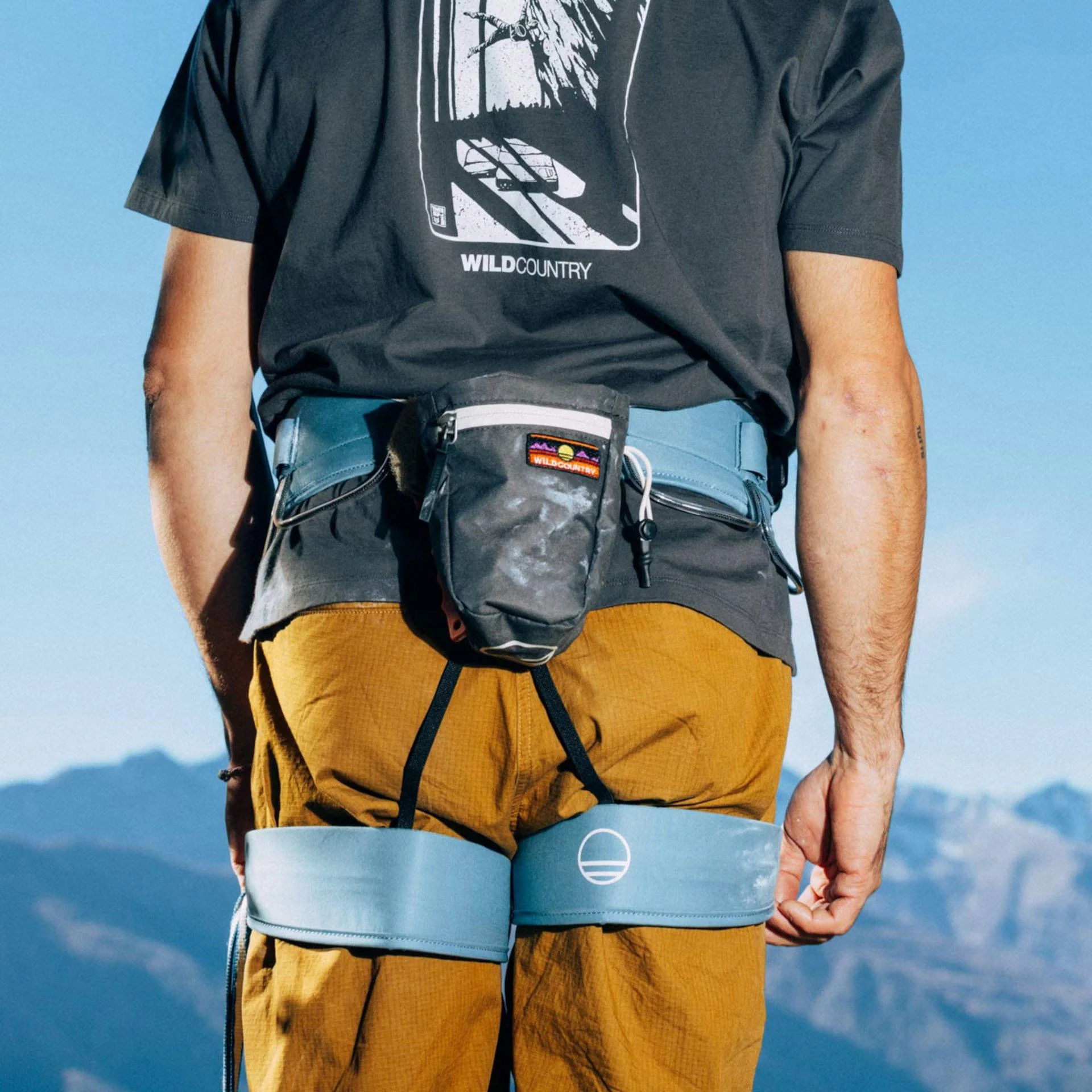 Unisex Flow 2.0 Climbing Harness - Blue - Image 3
