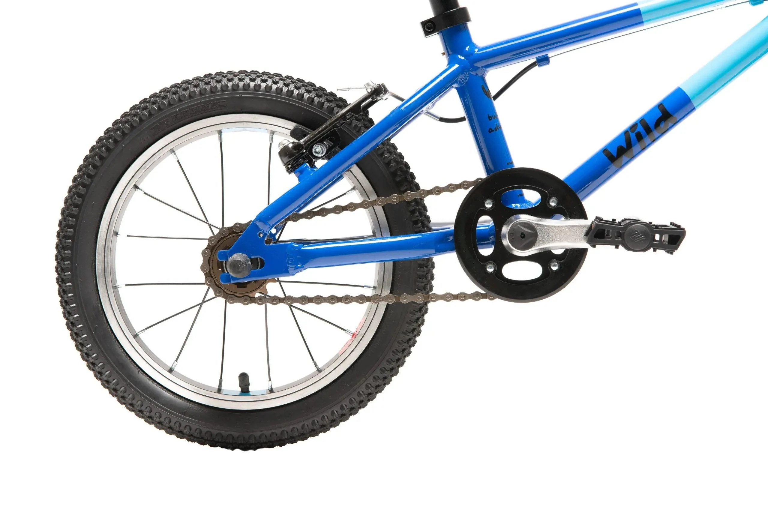 Wild 14 Kids' Bike - Blue - Image 3
