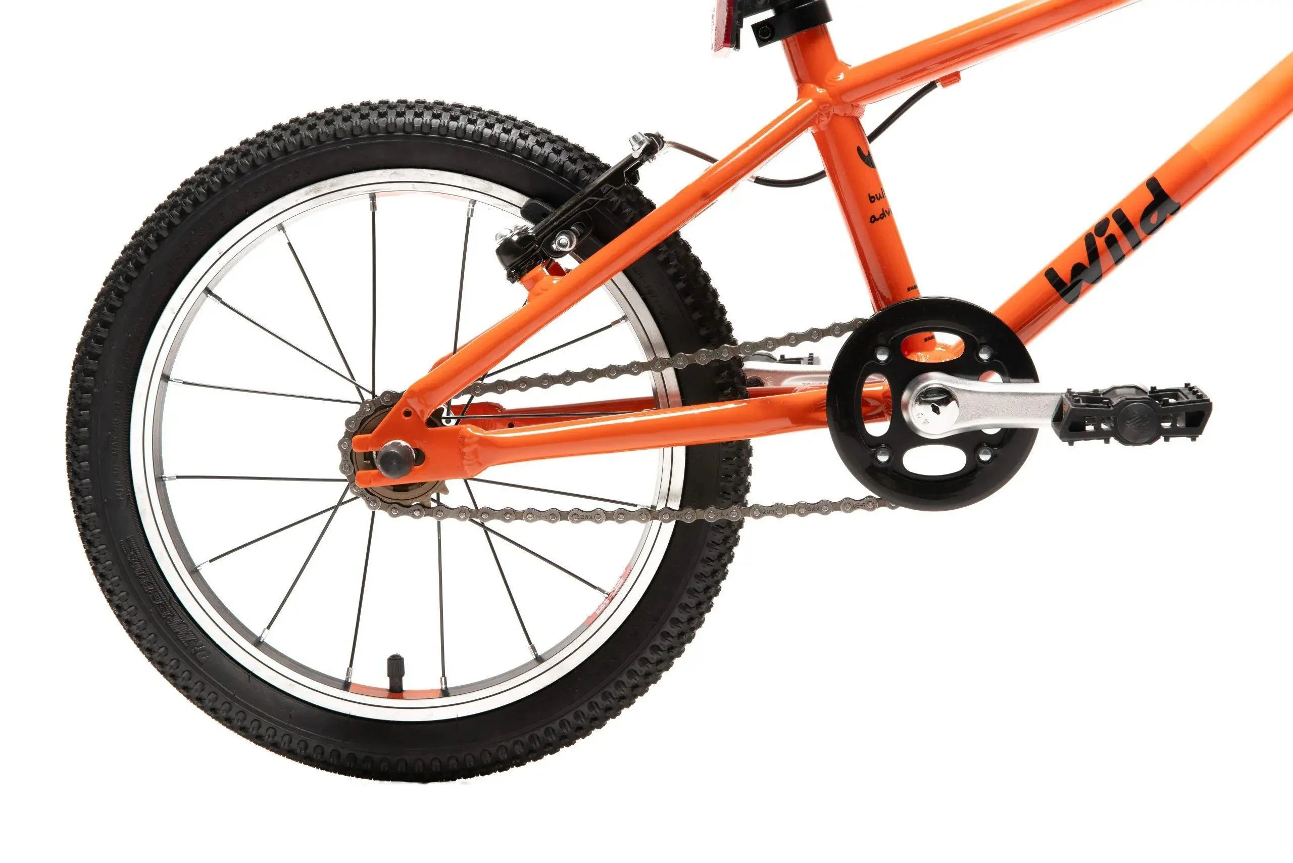 Wild 16 Kids' Bike - Orange - Image 3