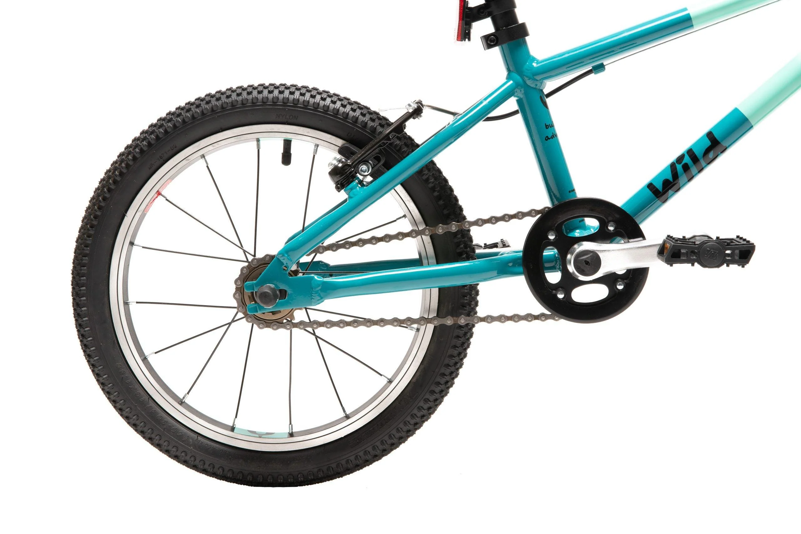 Wild 16 Kids' Bike - Green - Image 3